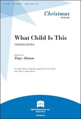 What Child Is This? SAB choral sheet music cover